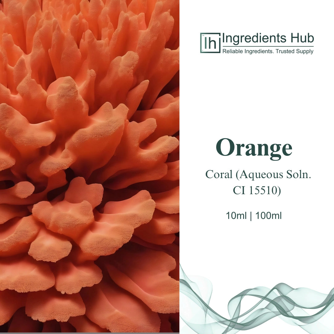 Orange - Coral (Aqueous Soln. CI 15510)