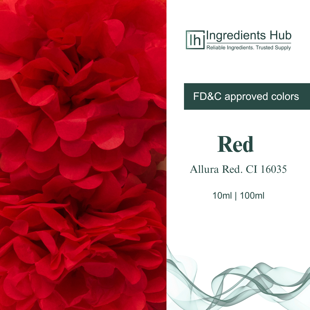 Red - Allura Red. CI 16035