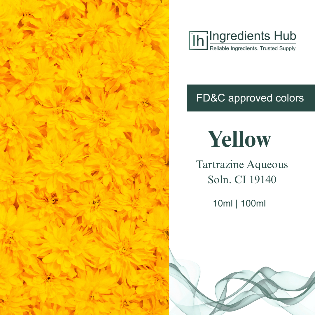 Yellow - Tartrazine Aqueous Soln. CI 19140
